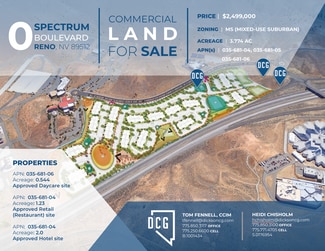 More details for 0 Spectrum, Reno, NV - Land for Sale