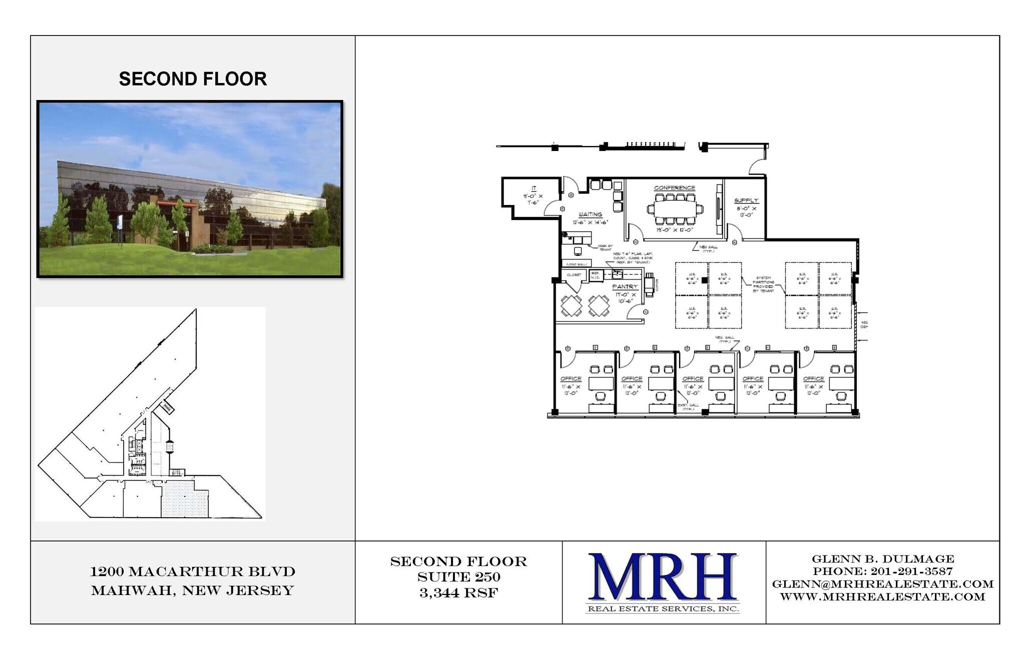1200 MacArthur Blvd, Mahwah, NJ for lease Floor Plan- Image 1 of 1