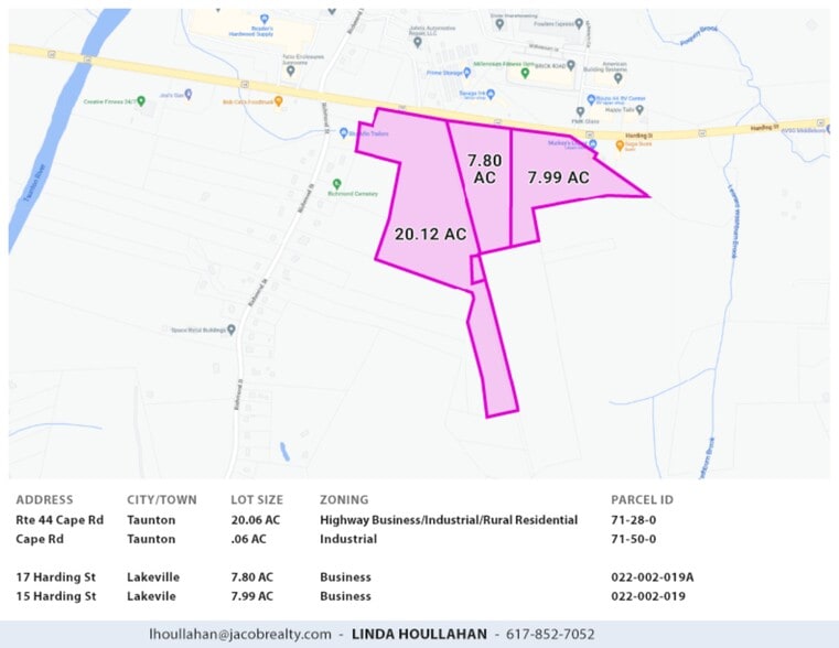 15 Harding St, Lakeville, MA for sale - Site Plan - Image 2 of 2