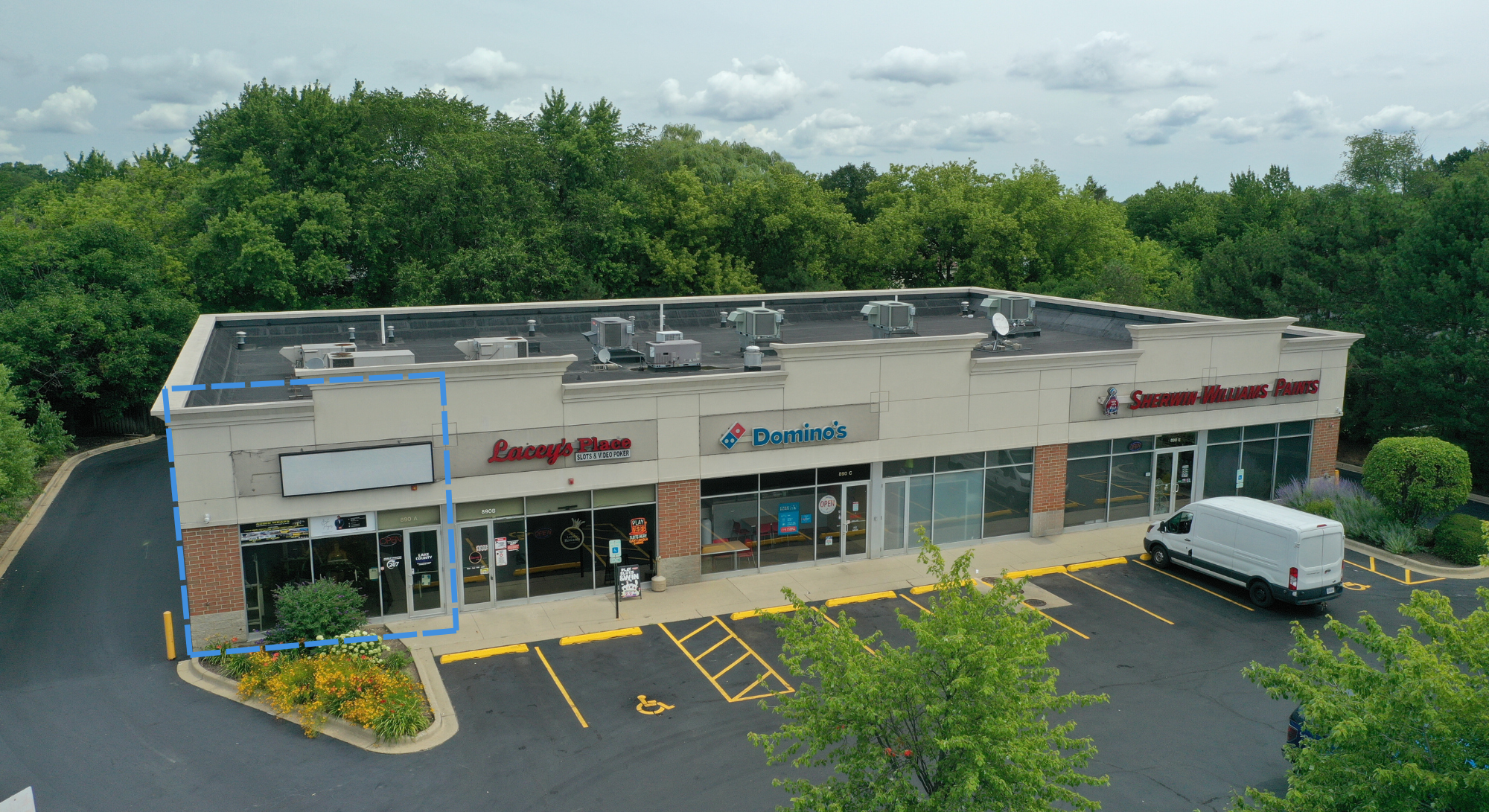 890 S Rand Rd, Lake Zurich, IL for lease Aerial- Image 1 of 11