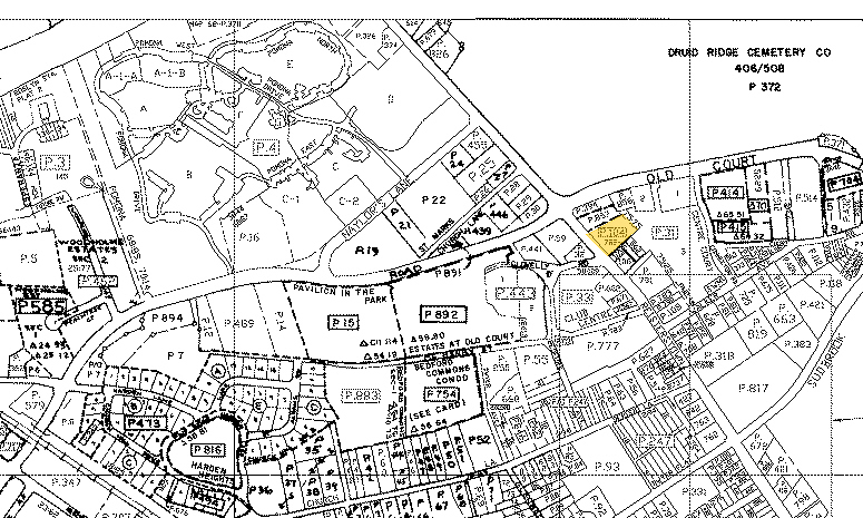 1515 Reisterstown Rd, Pikesville, MD for sale - Plat Map - Image 1 of 1