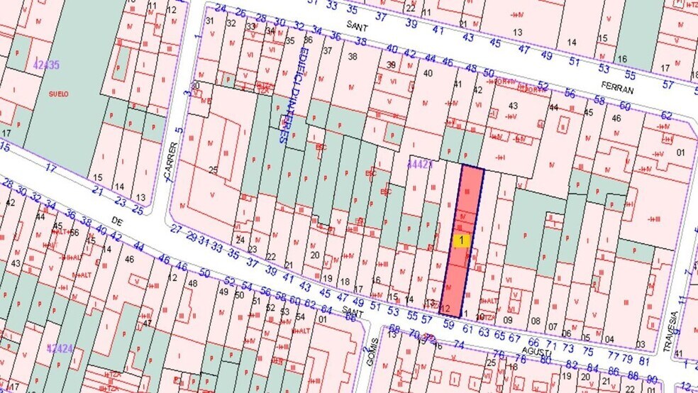 Land in Igualada, Barcelona for sale - Plat Map - Image 2 of 5