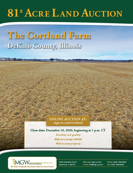 E North Ave, Cortland, IL for sale - Primary Photo - Image 1 of 1