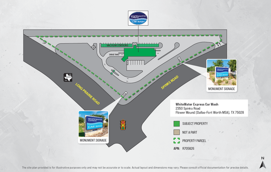 2350 Spinks Rd, Flower Mound, TX for sale - Site Plan - Image 2 of 6