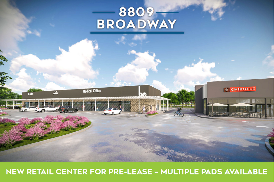 8809 Broadway St, Pearland, TX for lease - Building Photo - Image 1 of 2