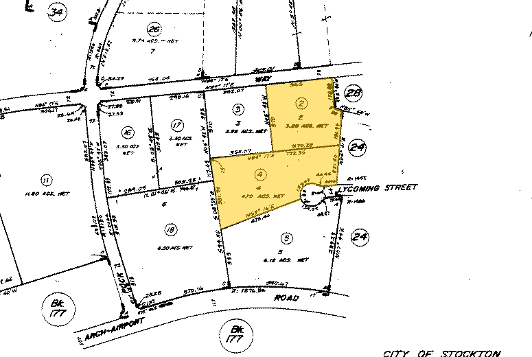 2570 Boeing Way, Stockton, CA for lease - Plat Map - Image 2 of 11