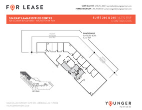 524 E Lamar Blvd, Arlington, TX for lease Floor Plan- Image 2 of 2