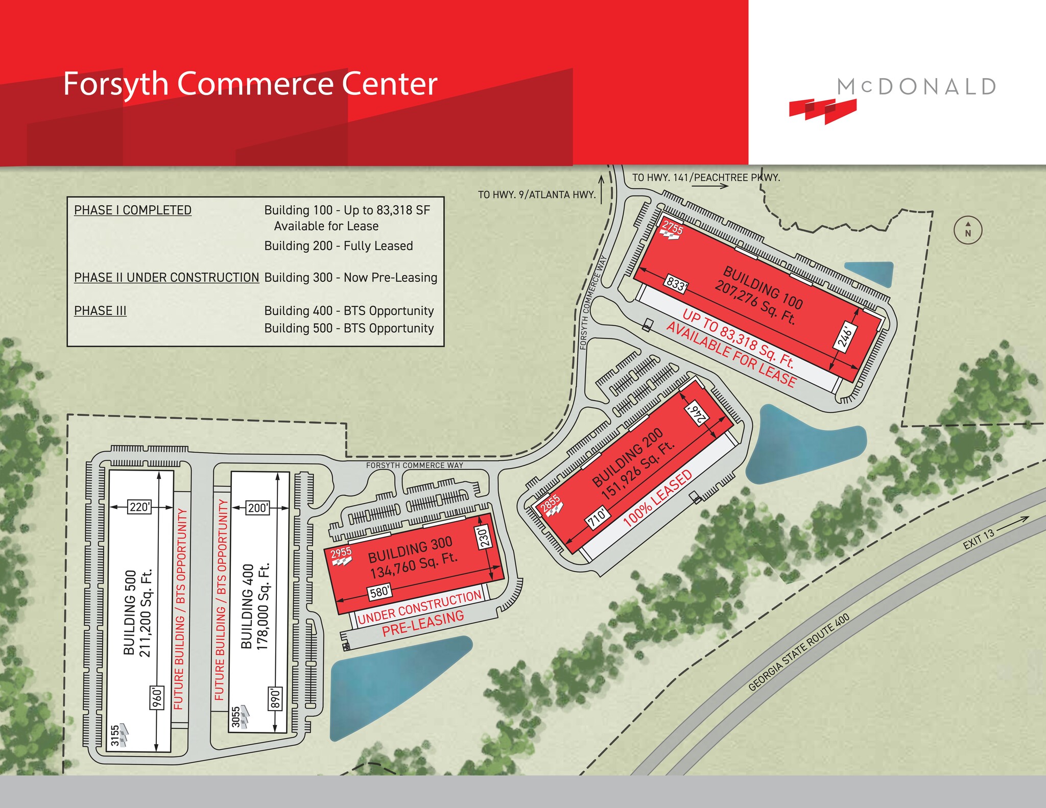 Forsyth Commerce Way [at Atlanta Hwy.], Cumming, GA for lease Site Plan- Image 1 of 1