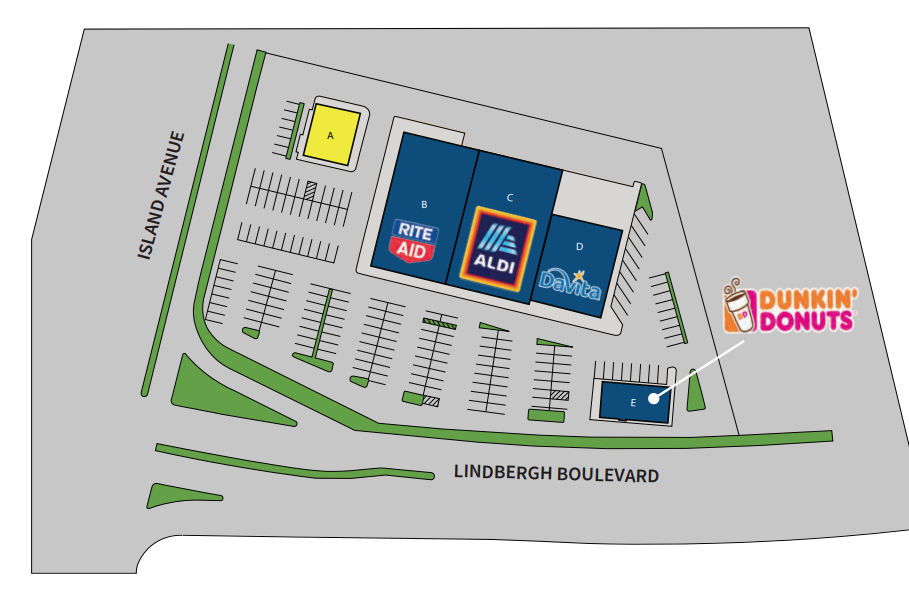 7601-7615 Lindbergh Blvd, Philadelphia, PA for lease Site Plan- Image 1 of 1