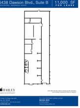 6438 Dawson Blvd, Norcross, GA for lease Floor Plan- Image 1 of 1