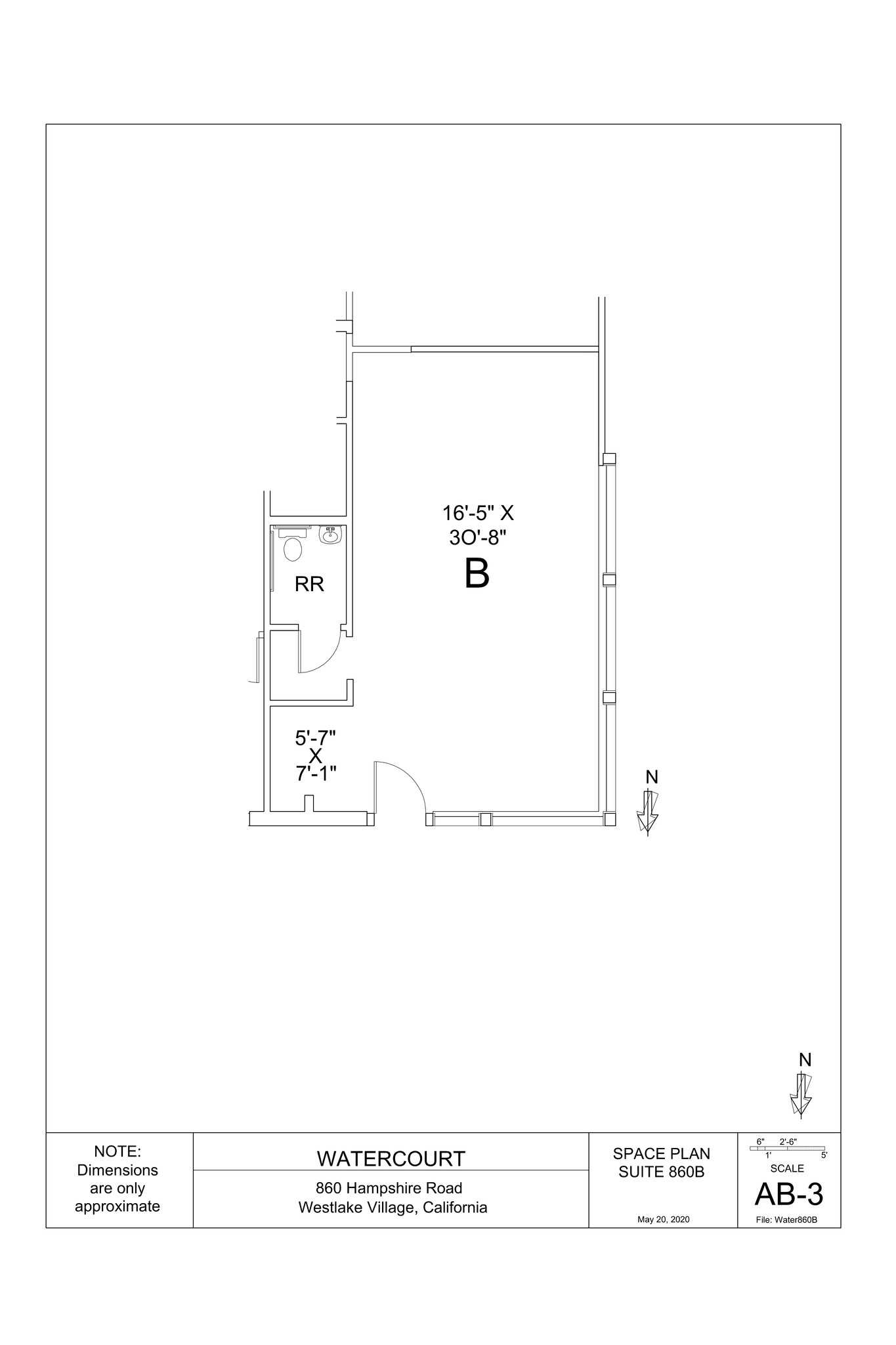 850 Hampshire Rd, Westlake Village, CA for lease Site Plan- Image 1 of 1