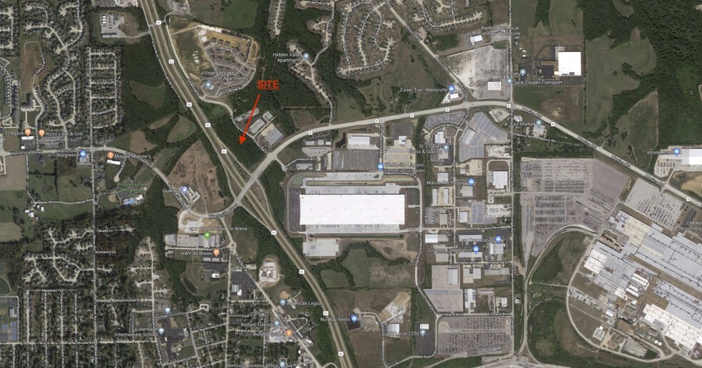 Wentzville Mo Zoning Map Hwy A @ Hwy 61, Wentzville, Mo 63385 - Vacant Land | Loopnet
