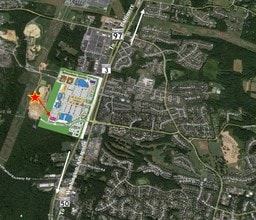 2410 Evergreen Rd, Gambrills, MD - AERIAL  map view - Image1