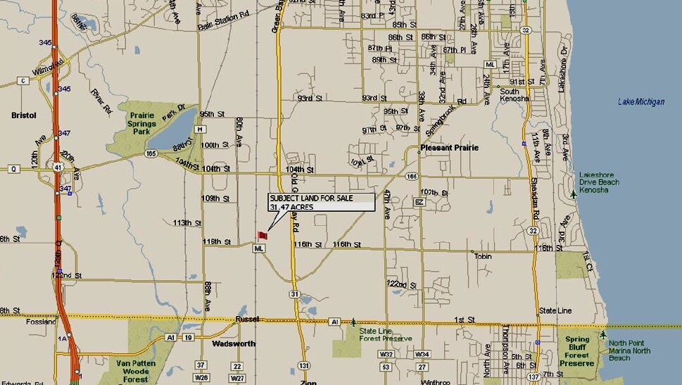 Springbrook Rd, Pleasant Prairie, WI for sale Primary Photo- Image 1 of 1