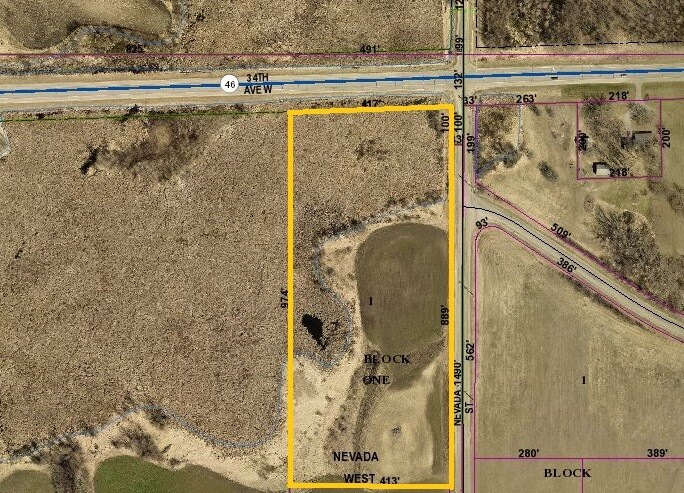 3612 Nevada St SW, Alexandria, MN for sale - Aerial - Image 1 of 1