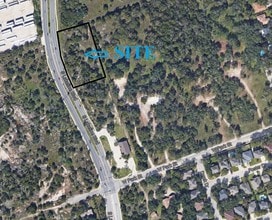 210 N Lakeline Blvd, Cedar Park, TX - AERIAL  map view