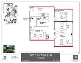 3030 S Gessner Rd, Houston, TX for lease Floor Plan- Image 1 of 1