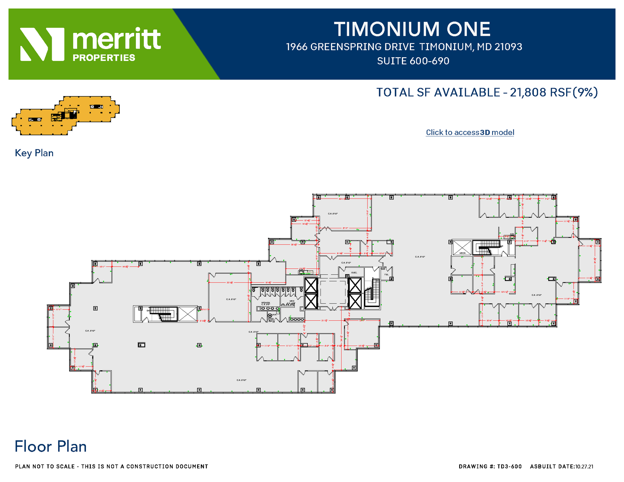 1966 Greenspring Dr, Timonium, MD for lease Floor Plan- Image 1 of 1