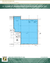 409 Joyce Kilmer Ave, New Brunswick, NJ for lease Floor Plan- Image 1 of 1