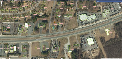 401 E Pulaski Hwy, Elkton, MD - Aerial map view