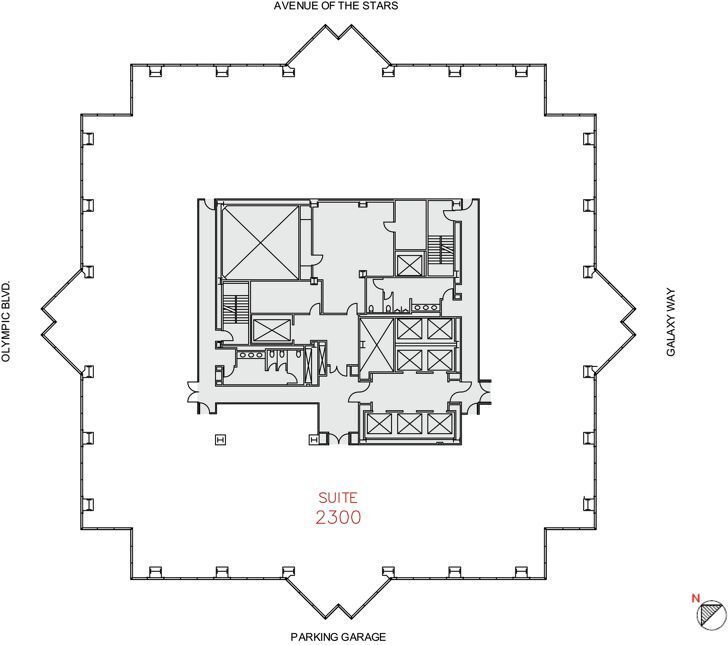 2121 Avenue of the Stars, Century City, CA for lease Floor Plan- Image 1 of 5