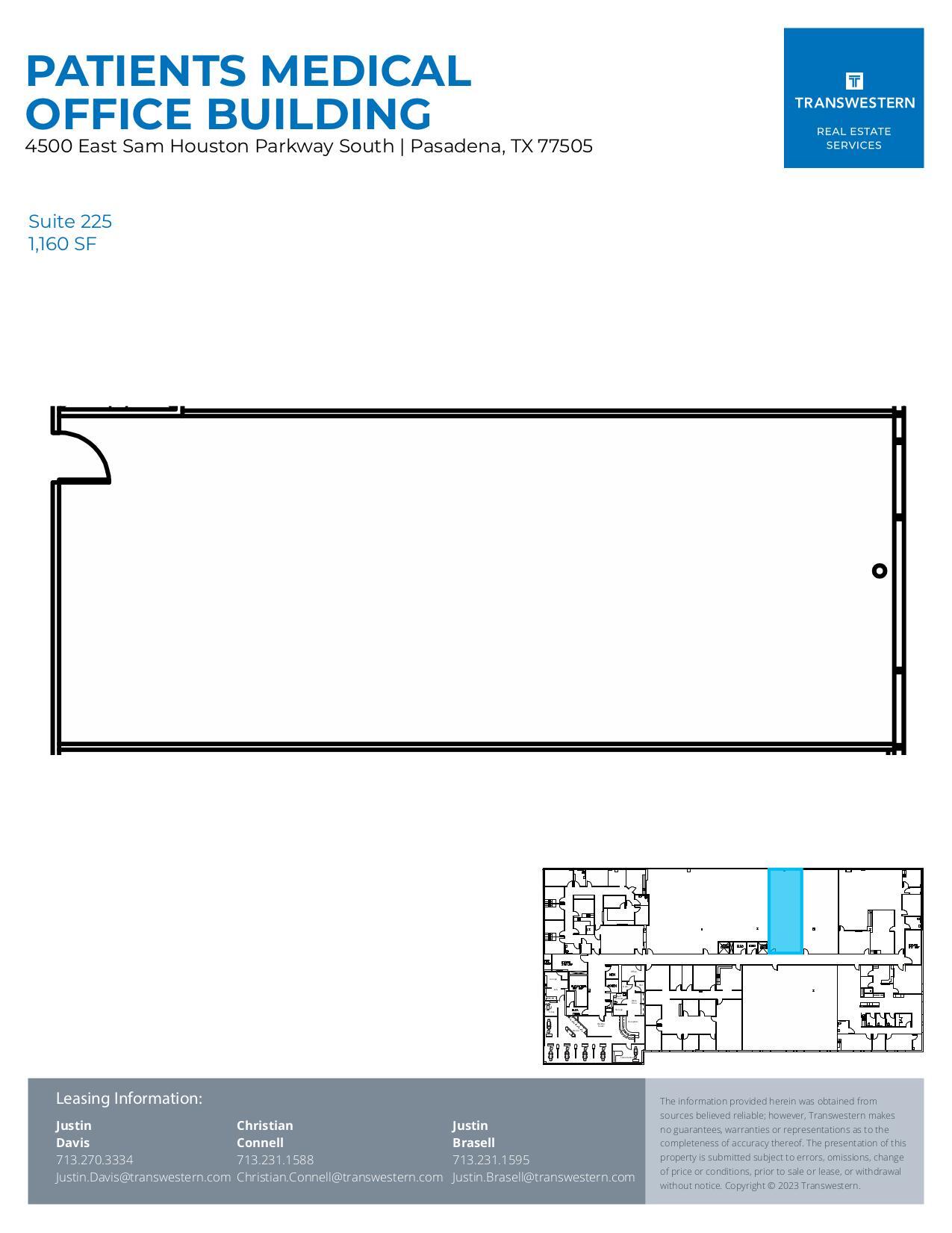 4500 E Sam Houston Pky S, Pasadena, TX for lease Floor Plan- Image 1 of 1