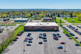 100 Elwood Davis Rd, Syracuse, NY - AERIAL  map view