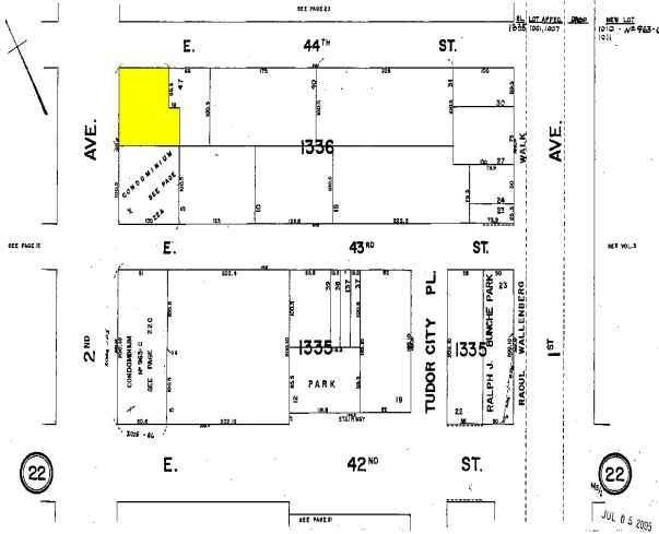 820 Second Ave, New York, NY for lease - Plat Map - Image 2 of 49