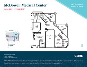 1010 E McDowell Rd, Phoenix, AZ for lease Floor Plan- Image 1 of 1