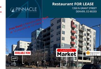 More details for 1350 Grant St, Denver, CO - Retail for Lease