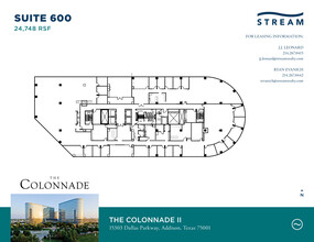 15301 N Dallas Pky, Addison, TX for lease Floor Plan- Image 2 of 2