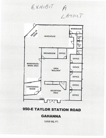 950 Taylor Station Rd, Gahanna, OH for lease - Site Plan - Image 2 of 5