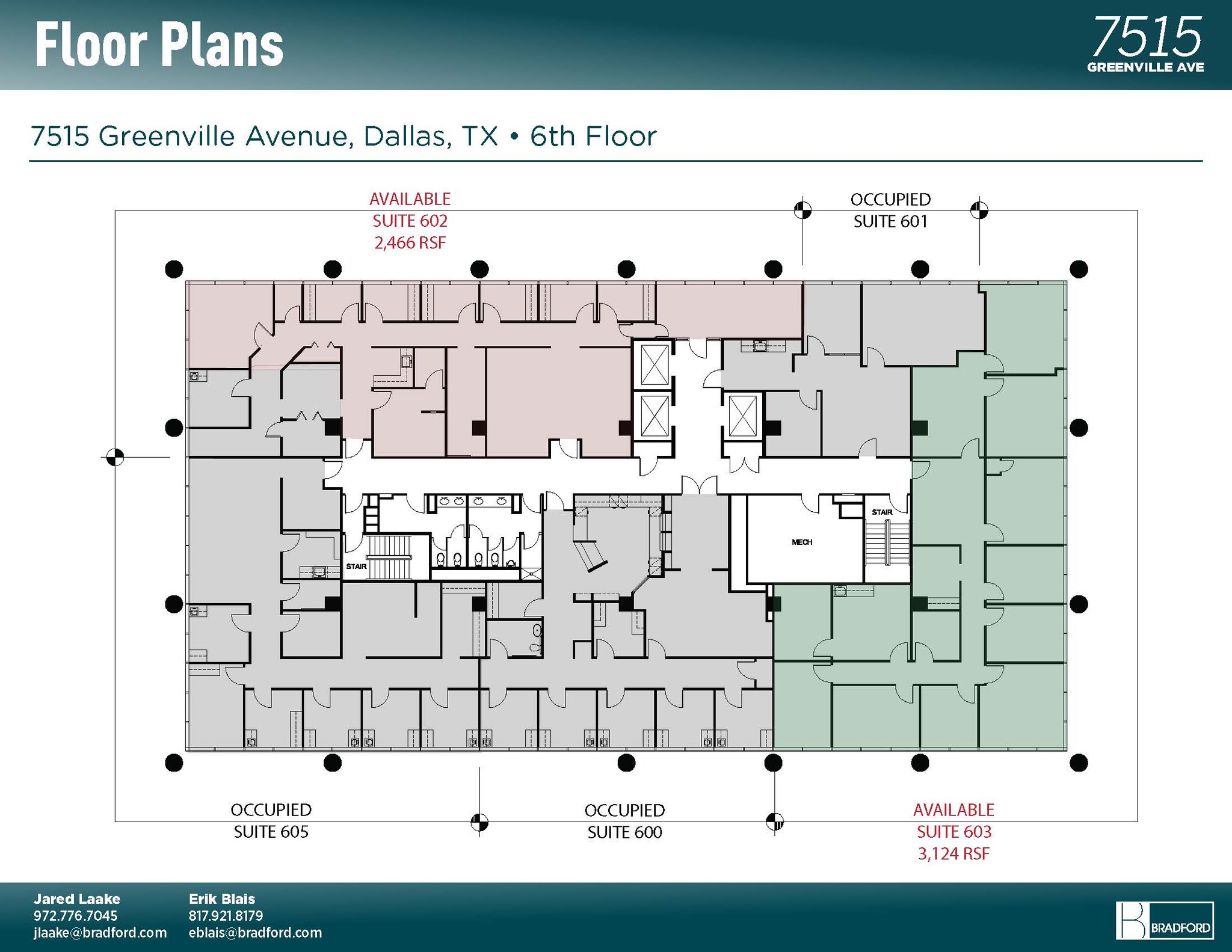 7515 Greenville Ave, Dallas, TX for lease Floor Plan- Image 1 of 2