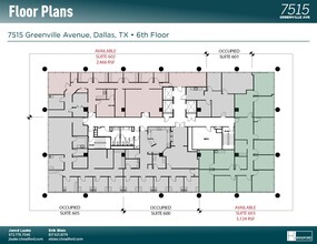 7515 Greenville Ave, Dallas, TX for lease Floor Plan- Image 1 of 2