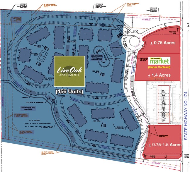 Highway 174, Cleburne, TX for lease - Site Plan - Image 2 of 3