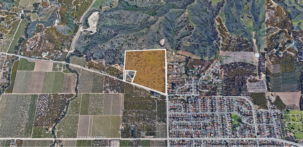 Foothill Rd, Santa Paula, CA for sale - Aerial - Image 1 of 1