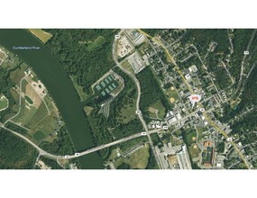 101-109 Cumberland St, Ashland City, TN - aerial  map view