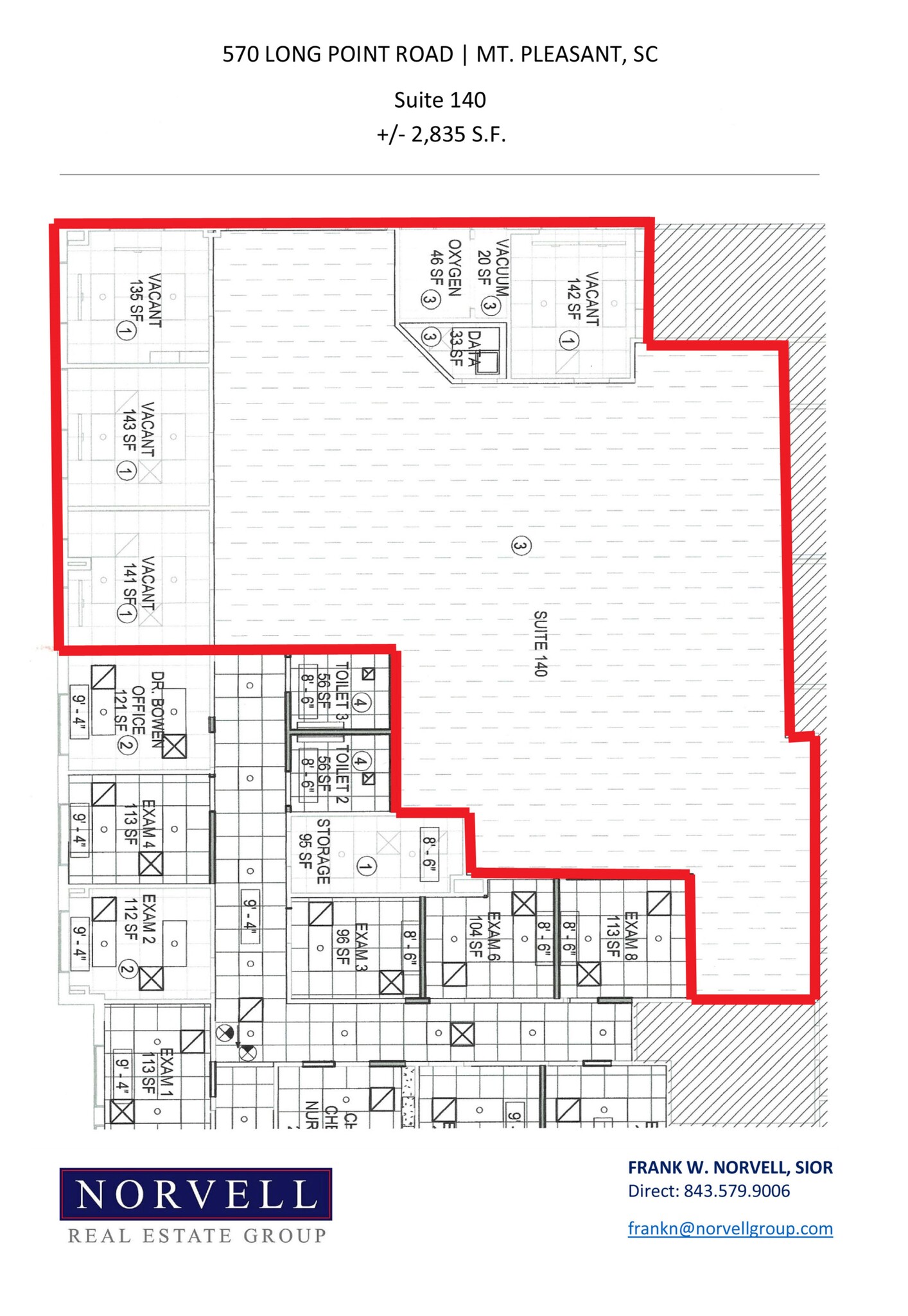 570 Long Point Rd, Mount Pleasant, SC for lease Site Plan- Image 1 of 1