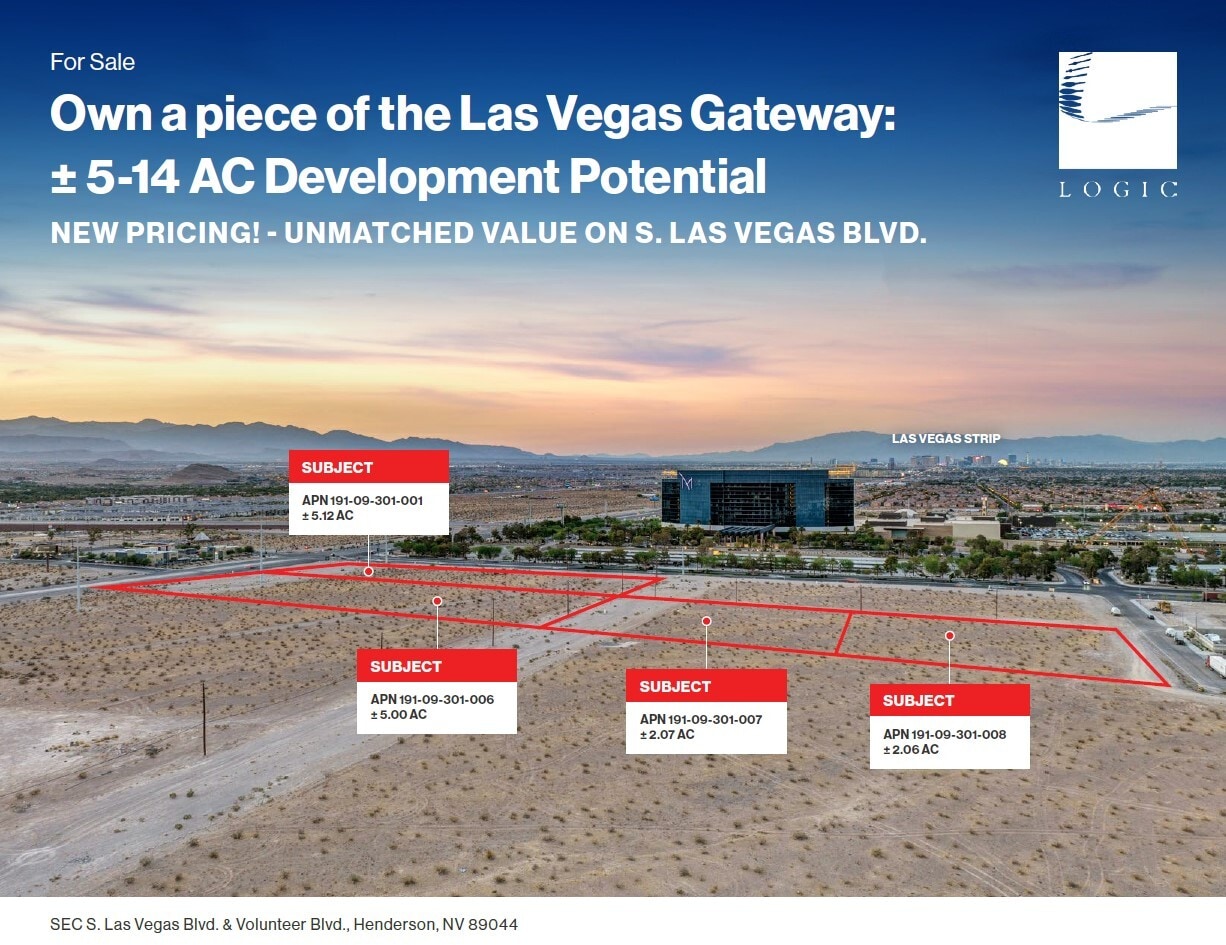 SEC S Las Vegas Blvd. & Volunteer, Henderson, NV for sale Building Photo- Image 1 of 9