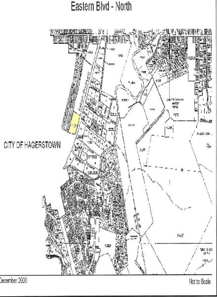 Eastern Blvd N, Hagerstown, MD for sale - Plat Map - Image 3 of 6