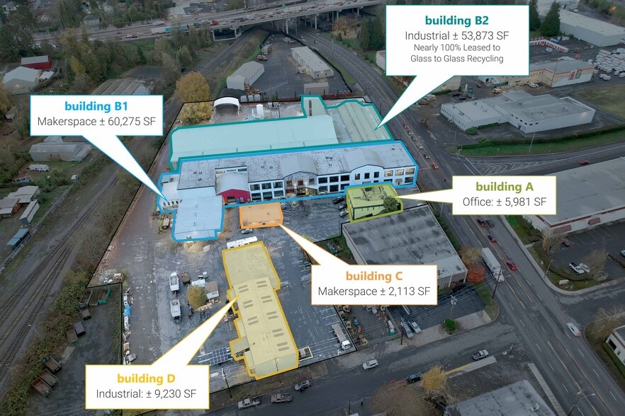 866-900 N Columbia Blvd, Portland, OR for sale - Building Photo - Image 3 of 3