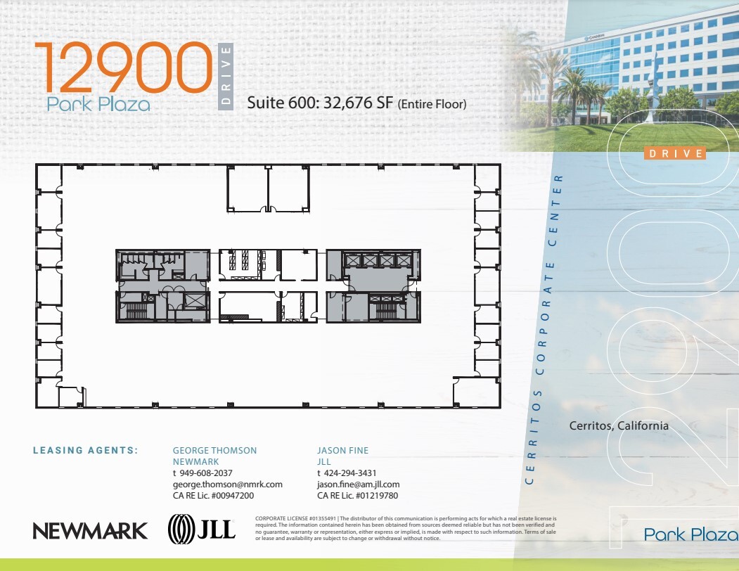 12900 Park Plaza Dr, Cerritos, CA for lease Floor Plan- Image 1 of 1