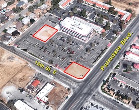 1529 E Palmdale Blvd, Palmdale, CA - aerial  map view