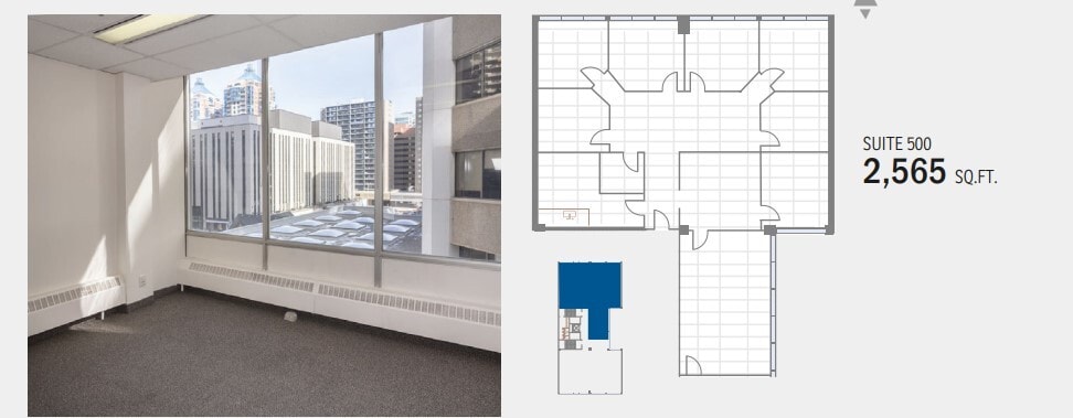 816 7th Ave SW, Calgary, AB for lease Floor Plan- Image 1 of 1