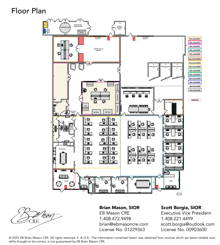 3754-3758 Spinnaker Ct, Fremont, CA for lease Floor Plan- Image 1 of 1