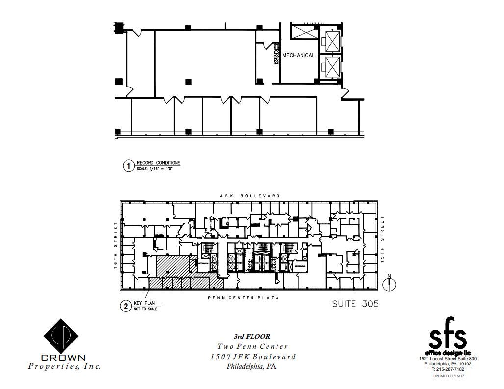 1500 John F Kennedy Blvd, Philadelphia, PA for lease Floor Plan- Image 1 of 1