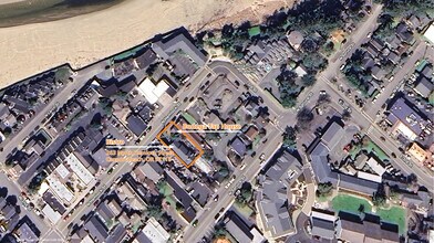 263 N Hemlock St, Cannon Beach, OR - AERIAL map view
