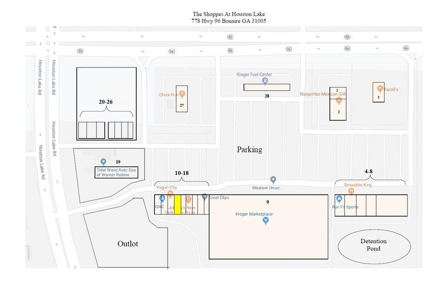 774 Highway 96, Warner Robins, GA for lease - Building Photo - Image 3 of 3