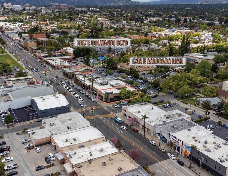 1687-1739 E Colorado Blvd, Pasadena, CA for lease - Building Photo - Image 1 of 10