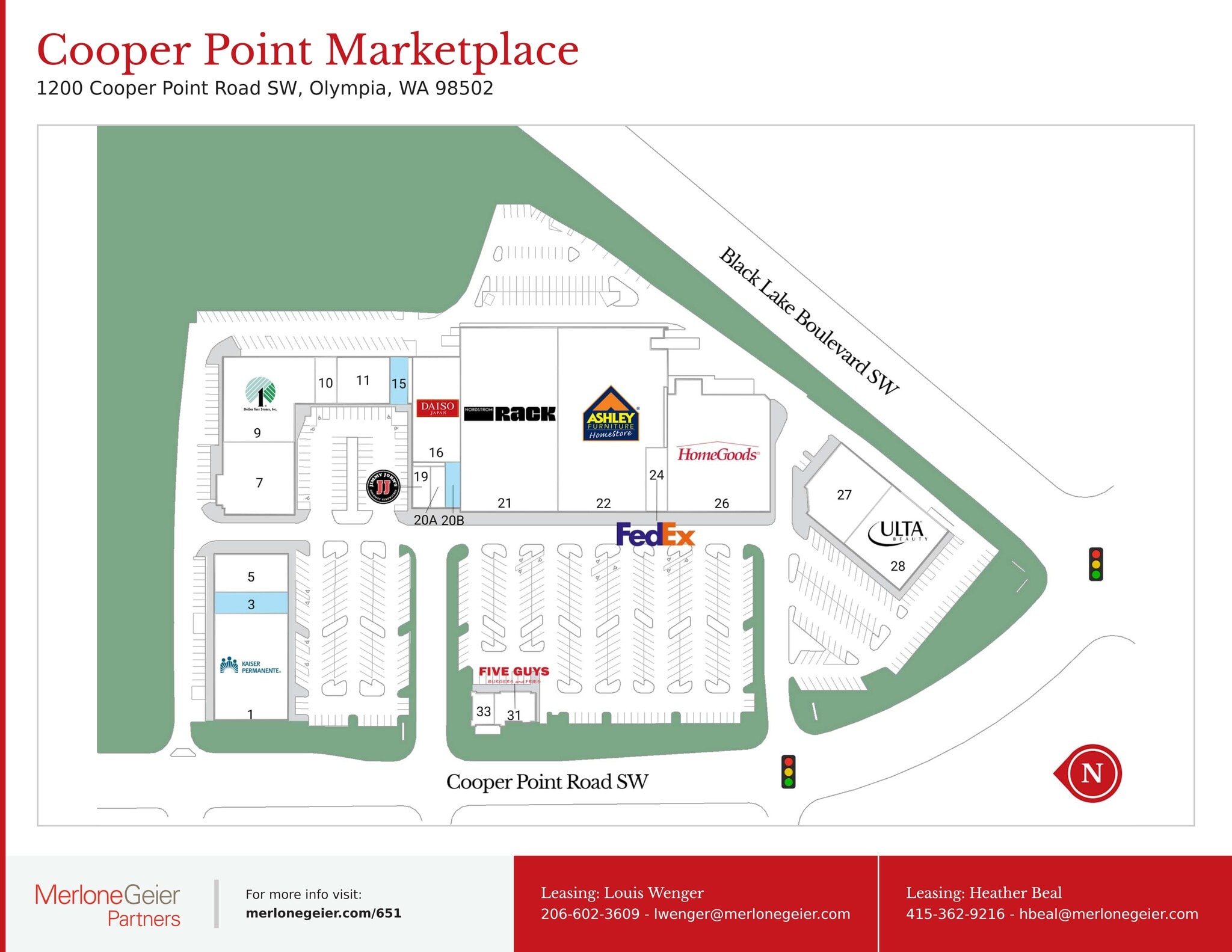 1200 Cooper Point Rd SW, Olympia, WA for lease Site Plan- Image 1 of 1